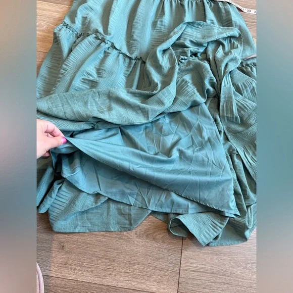 Bohme Teal Midi Dress - Picture 11 of 12